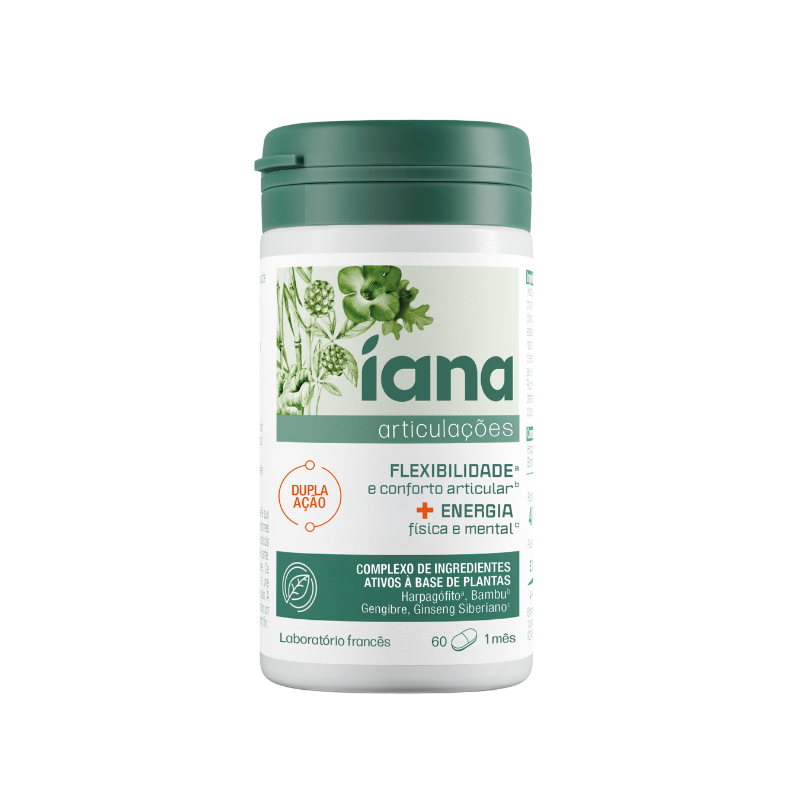 Iana Articulações Flexibilidade + Energia 60 Comprimidos | Pharmacaring