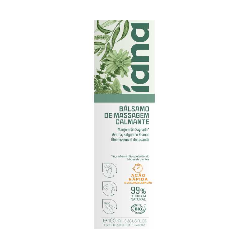 Iana Bálsamo Massagem Calmante & Nutritivo 100ml | Pharmacaring