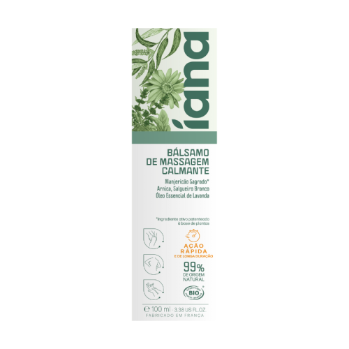 Iana Bálsamo Massagem Calmante & Nutritivo 100ml | Pharmacaring