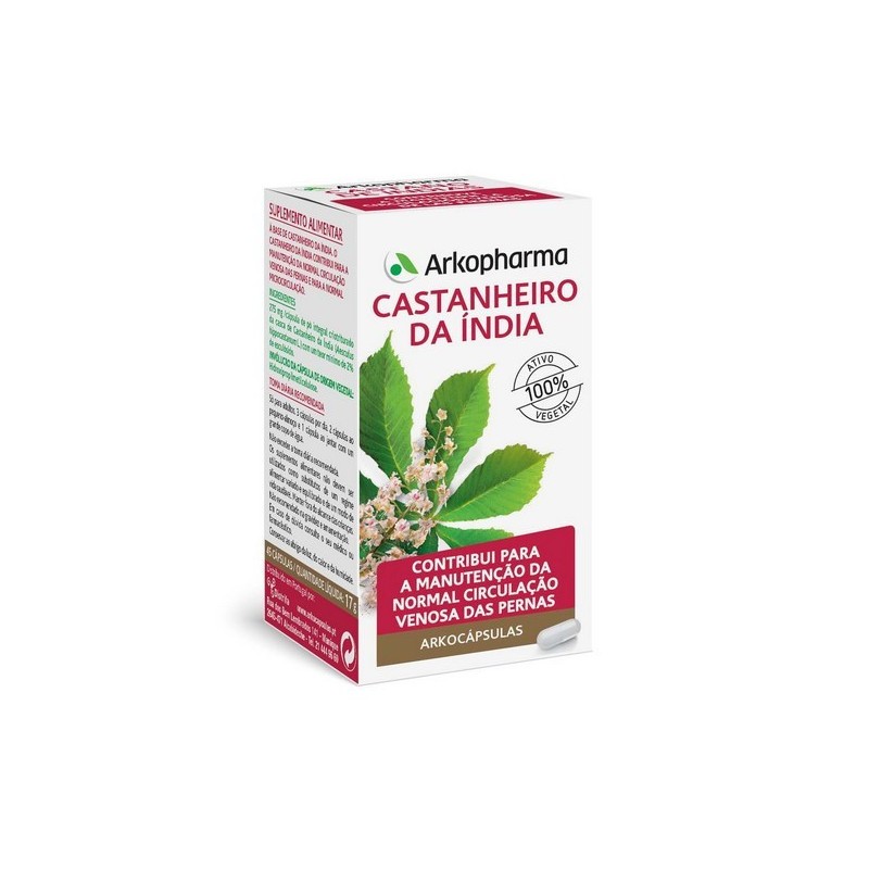 Arkocápsulas Castanheiro da Índia 45 cápsulas – Pernas leves