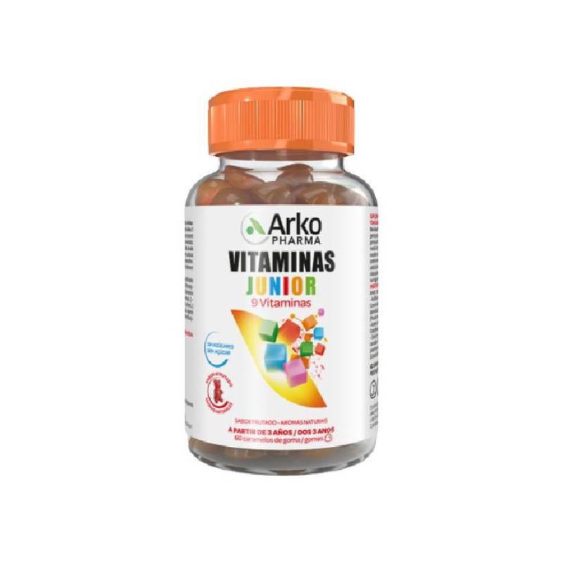 Arkopharma Vitaminas Junior Gomas X60 – Suplemento Infantil Saboroso