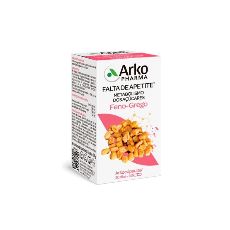 Arkocápsulas Feno-Grego Caps X40 – Equilíbrio Metabólico Natural