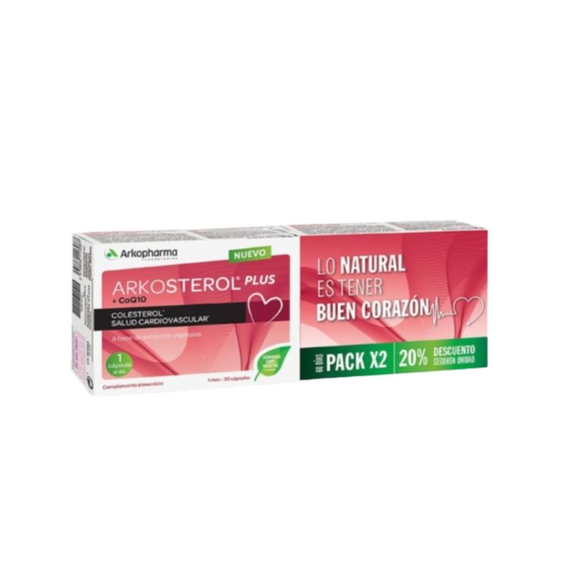Arkosterol Plus Caps X30 – Suplemento Natural para Colesterol
