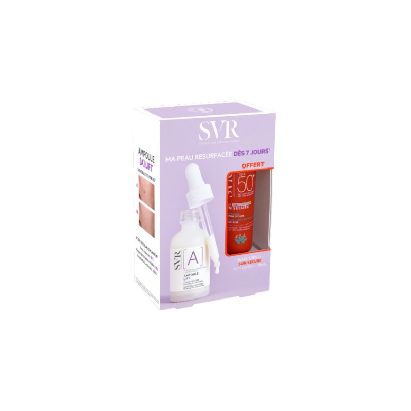 SVR Ampoule [A] + Sun Secure Blur Sem Perfume 15ml | Pharmacaring