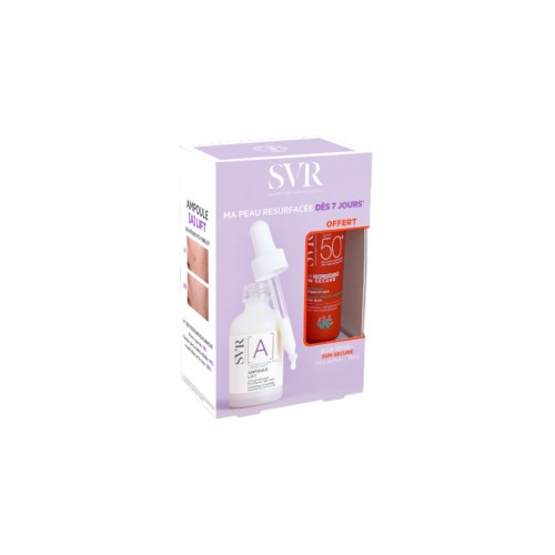 SVR Ampoule [A] + Sun Secure Blur Sem Perfume 15ml | Pharmacaring