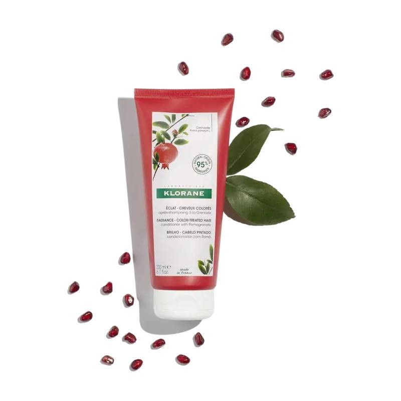 Klorane Bálsamo Romã 200ml | Cabelos Pintados Klorane Bálsamo Romã 200ml | Cabelos Pintados