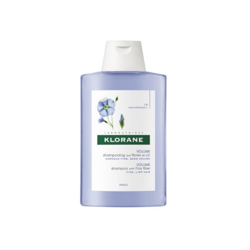 Klorane Champô Fibra de Linho 200ml | Cabelo Fino