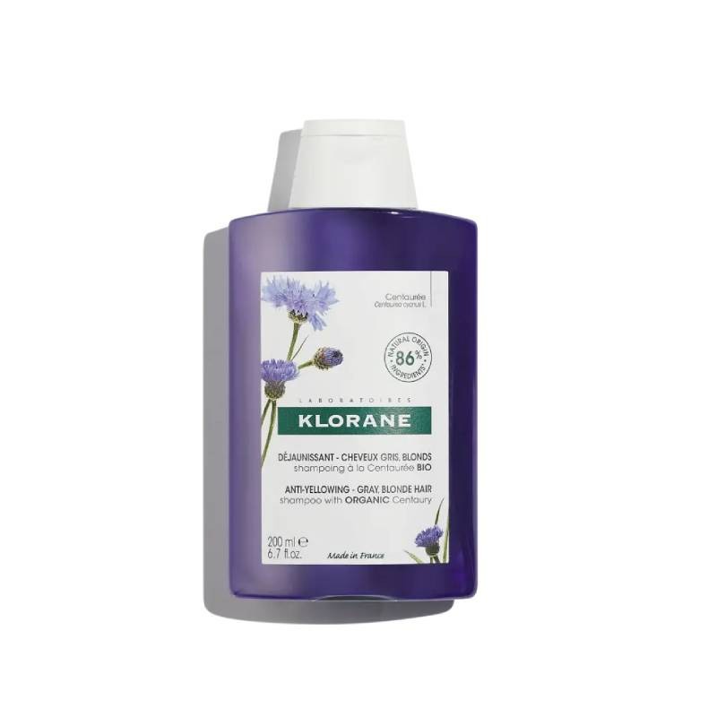 Klorane Champô Centáureas Azuis 200ml | Reflexos Prateados