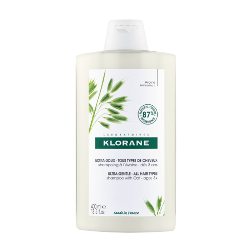 Klorane Champô Leite de Aveia 400ml | Uso Diário