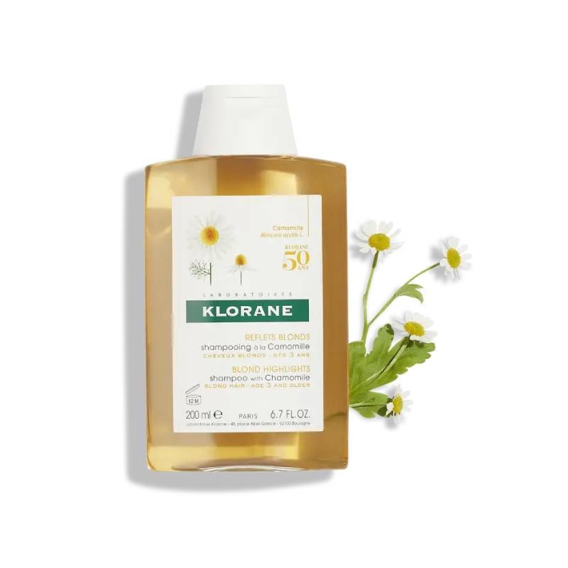 Klorane Champô Camomila 200ml | Cabelos Loiros