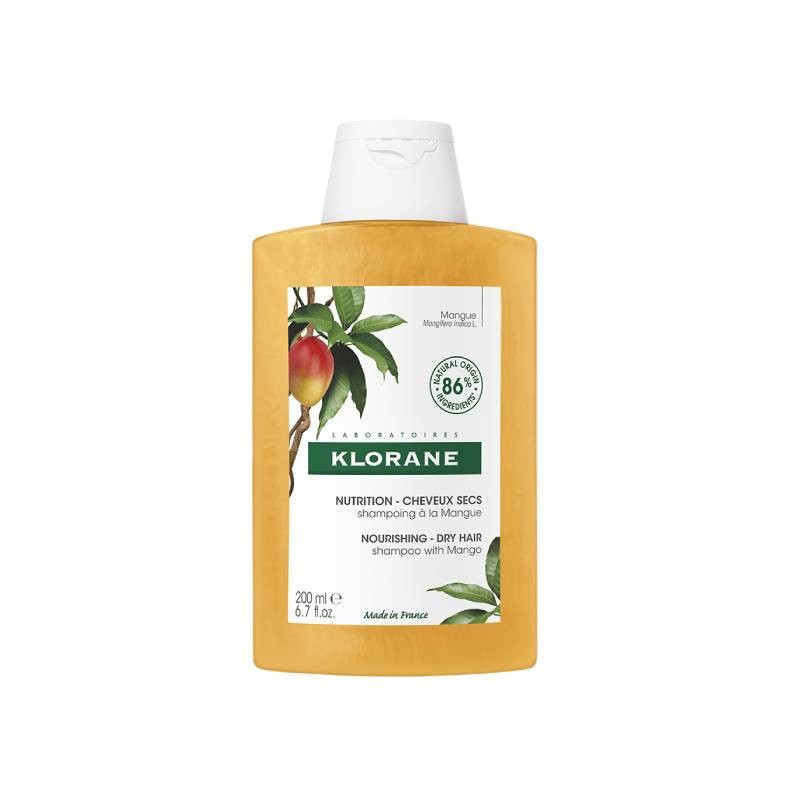 Klorane Champô Manga 200ml | Nutrição Cabelo Seco Klorane Champô Manga 200ml | Nutrição Cabelo Seco