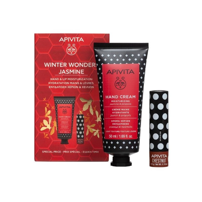 Apivita Winter Wonders Jasmim Cr+Stick