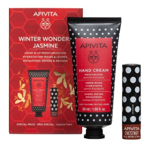 Apivita Winter Wonders Jasmim Cr+Stick