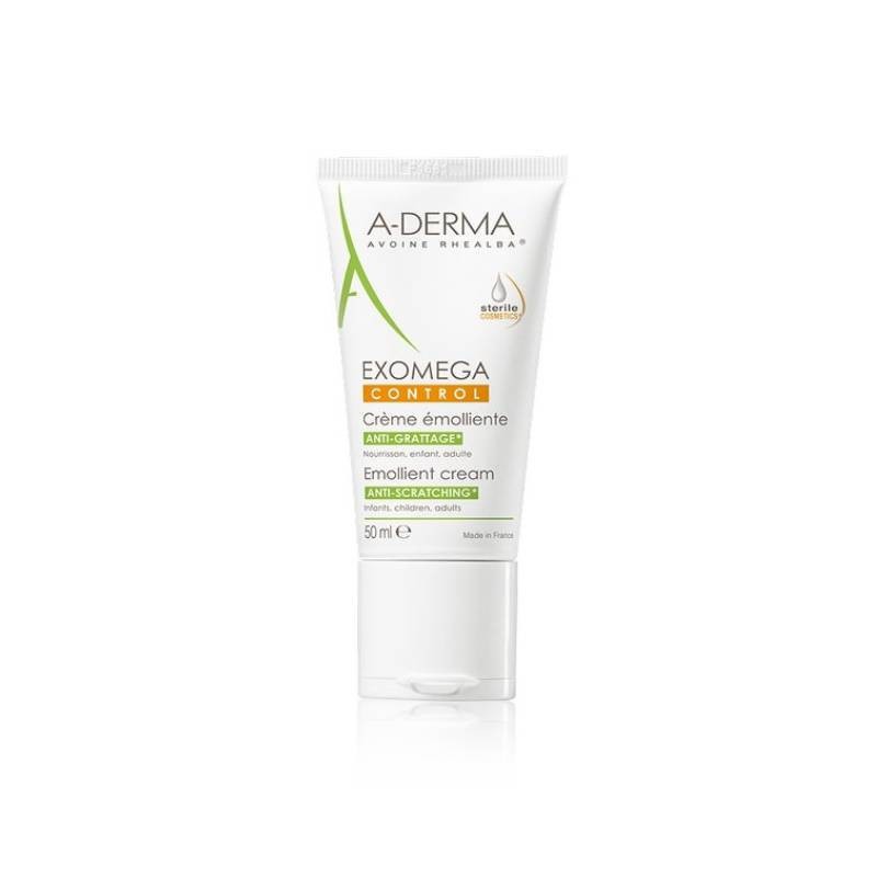 A-Derma Exomega Control Creme Emoliente 50ml | Pele Seca e Atópica