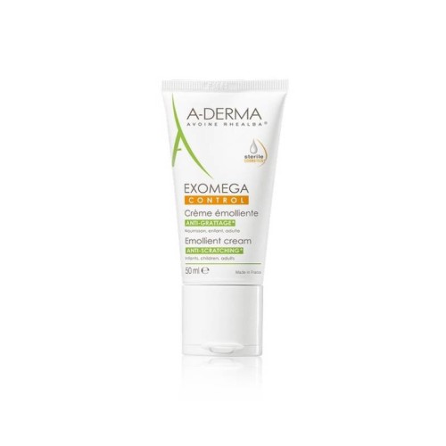 A-Derma Exomega Control Creme Emoliente 50ml | Pele Seca e Atópica
