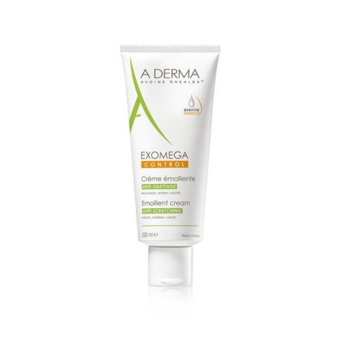 A-Derma Exomega Control Creme Emoliente 200ml | Pele Seca e Atópica