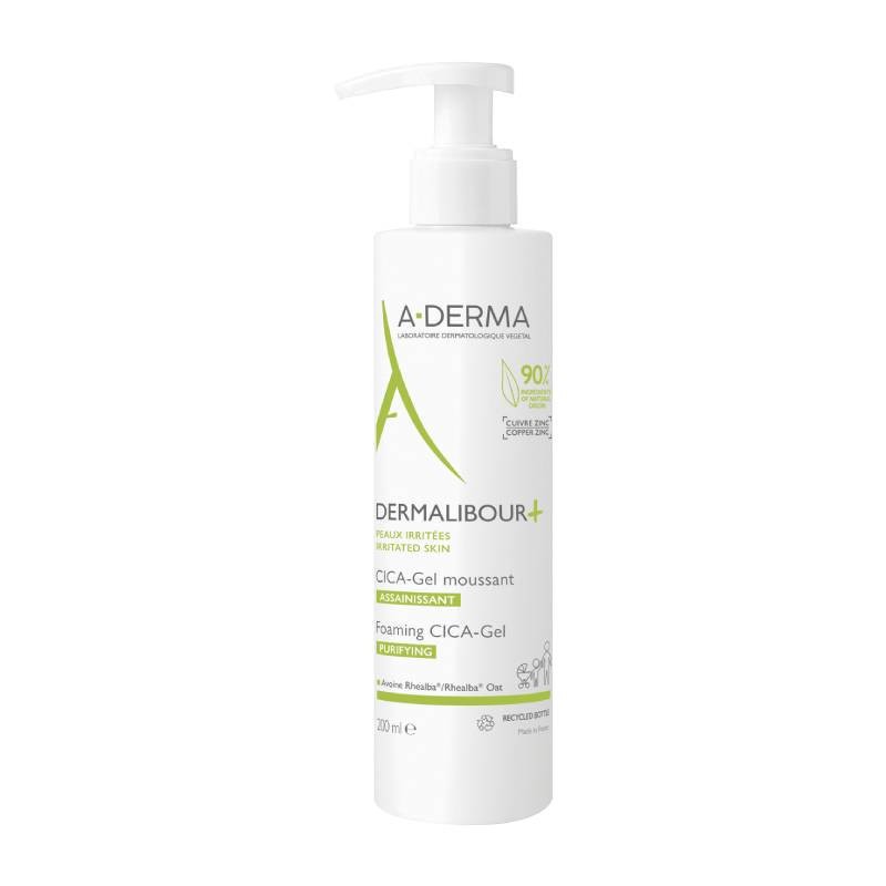 A-Derma Dermalib+ Cica Gel Espuma 200ml | Regeneração da Pele