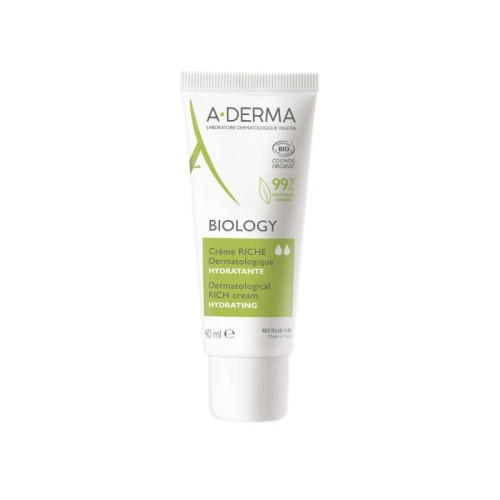 A-Derma Dermat Bio Creme Rosto Rico 40ml | Hidratação e Nutrição