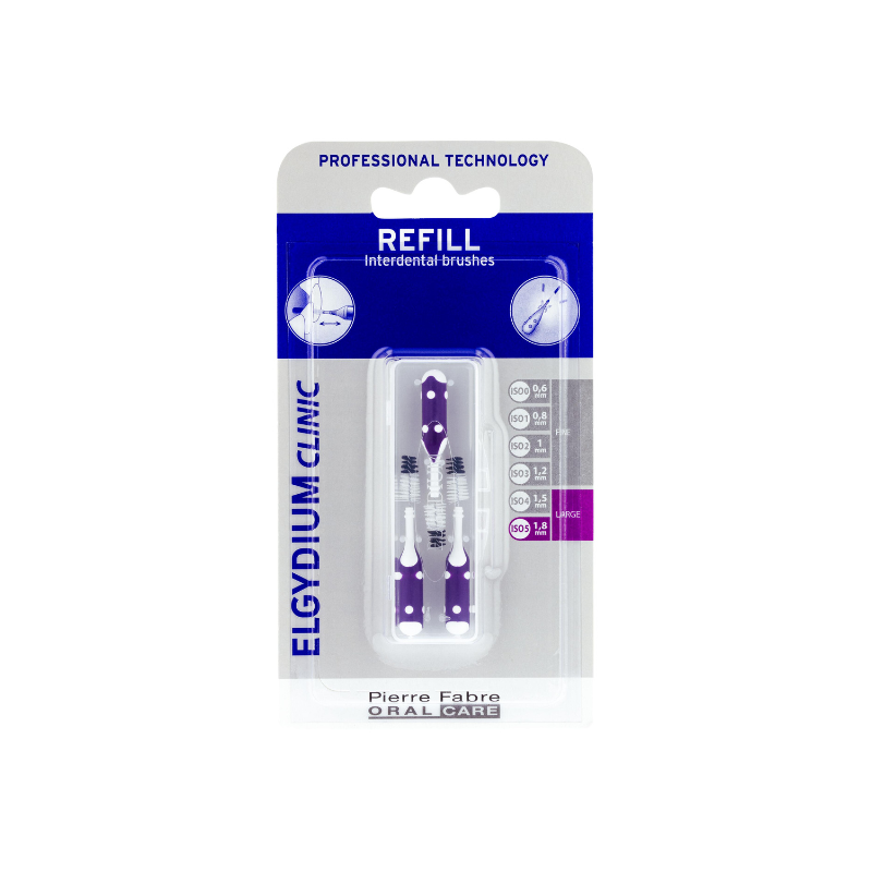 Elgydium Clinic Escovil Recarg Violeta 3
