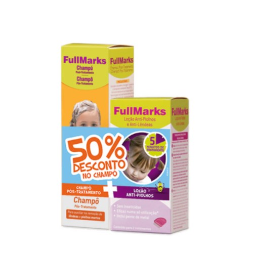 FullMarks Loção 100ml + Champô Pós-Tratamento + Pente | Pharmacaring