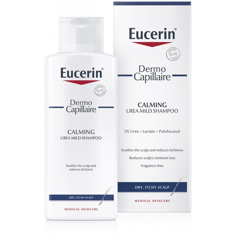 Eucerin DermoCapillaire Ureia 250ml | Champô Apaziguante
