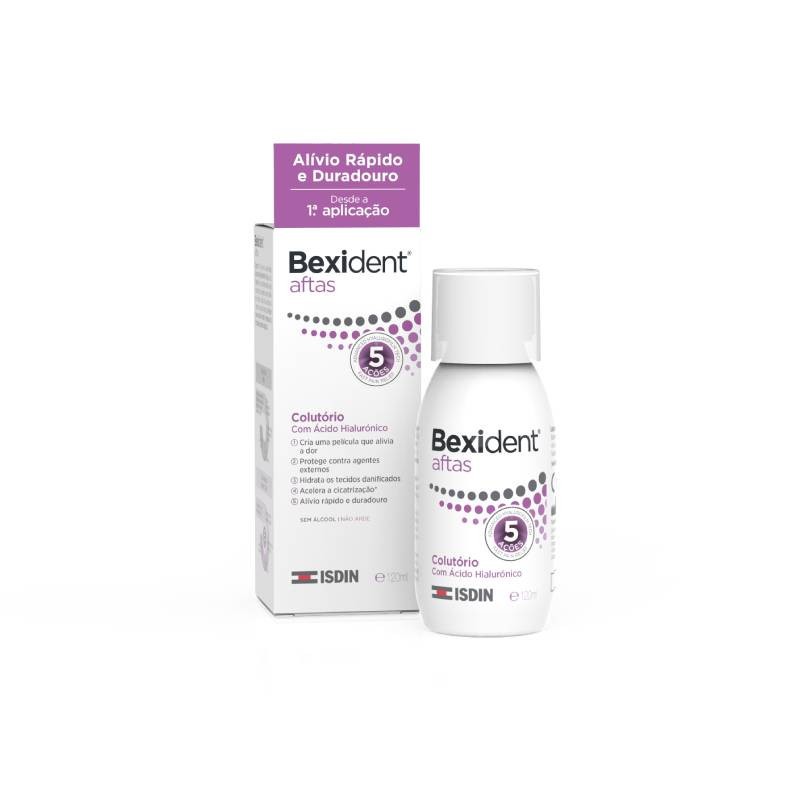 Bexident Aftas Colutório 120ml | Pharmacaring