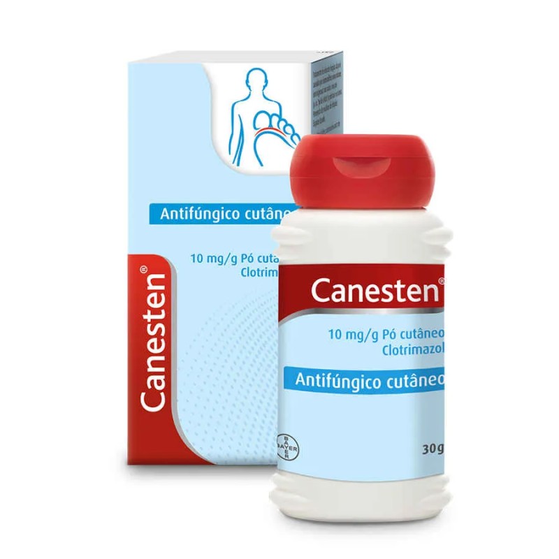 Canesten Pó Cutâneo 10mg/g 30g | Pharmacaring