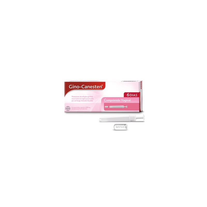 Gino-Canesten 100mg 6 Comprimidos Vaginais | Pharmacaring