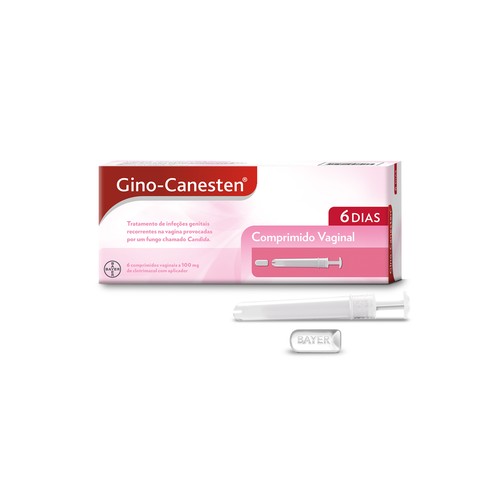 Gino-Canesten 100mg 6 Comprimidos Vaginais | Pharmacaring
