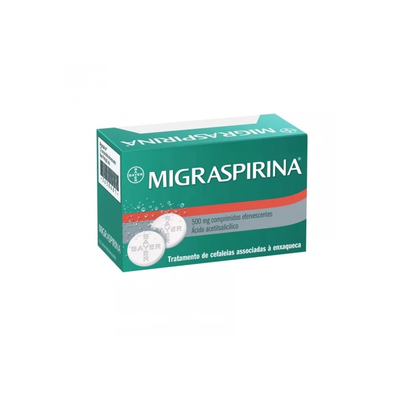 Migraspirina 500mg 12 Comprimidos Efervescentes | Pharmacaring