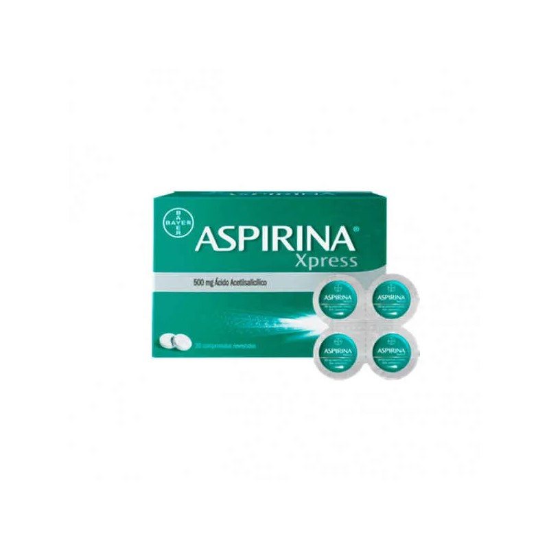 Aspirina Xpress 1000mg 12 Comprimidos Revestidos | Pharmacaring