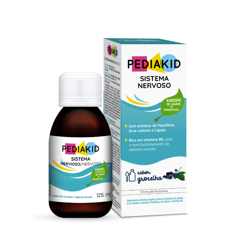 Pediakid Sistema Nervoso Grose 125ml – Suplemento Infantil para Concentração