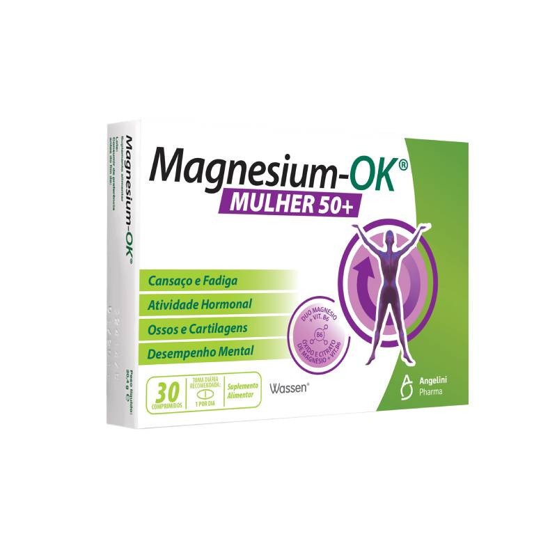 Magnesium-OK Mulher 50+ Comp X30