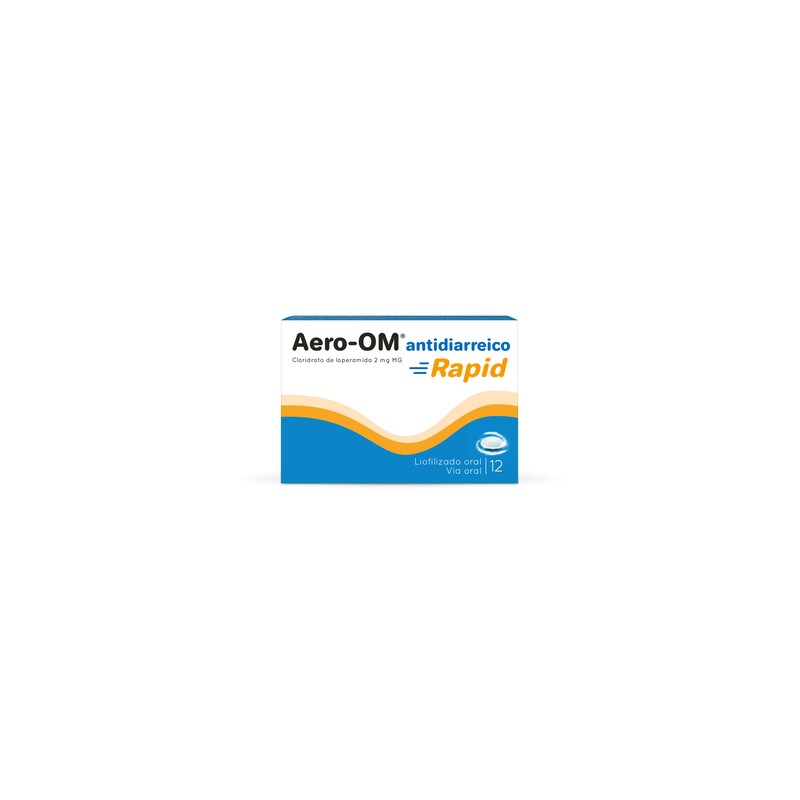 Aero-OM antidiarreico Rapid MG, 2 mg Blister 12 Unidade(s) Liofil oral