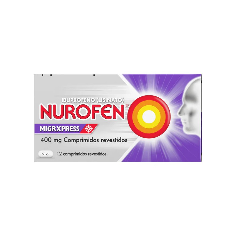 Nurofen MigraXpress 400mg 12 Comprimidos Revestidos | Pharmacaring