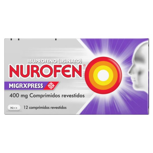 Nurofen MigraXpress 400mg 12 Comprimidos Revestidos | Pharmacaring