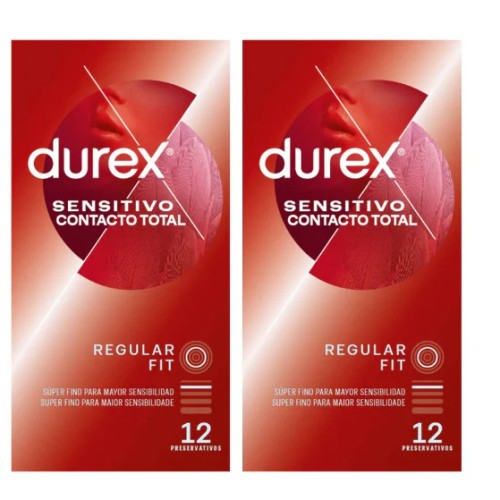 Durex Sensitivo Contacto Total 24 Preservativos | Pharmacaring