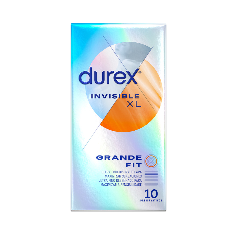 Durex Invisible XL 10 Preservativos | Pharmacaring