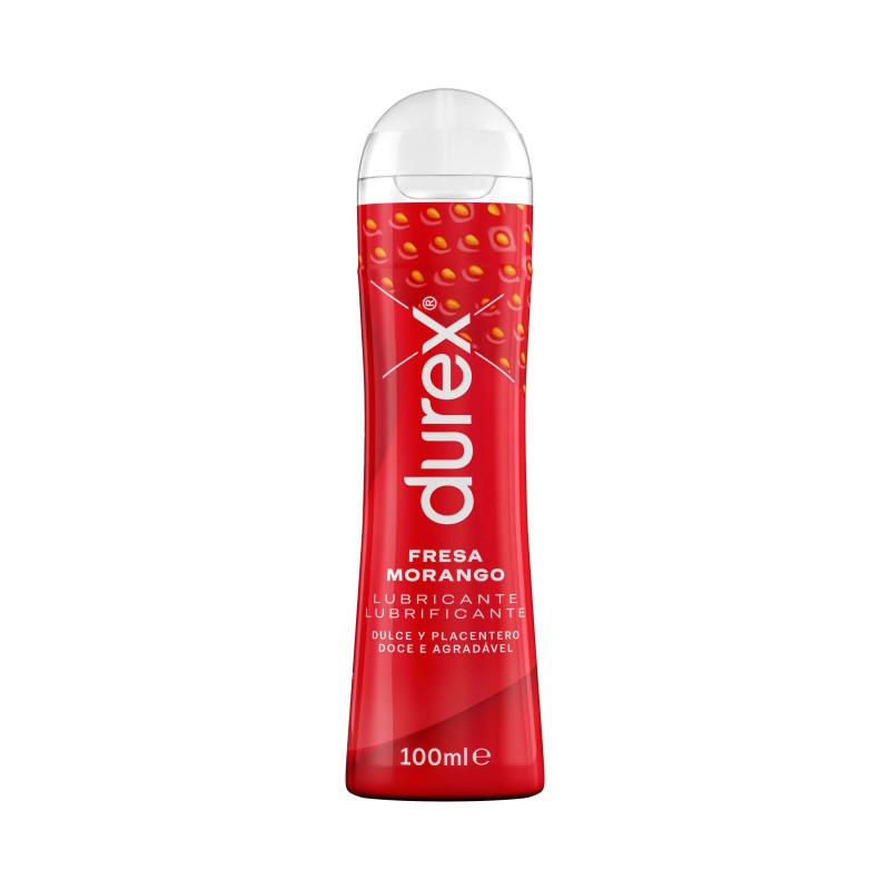 Durex Morango Gel Lubrificante 100ml | Pharmacaring