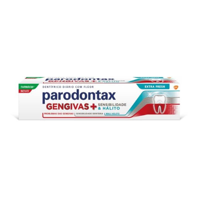 Parodontax Gengivas + Sensibilidade e Hálito 75ml | Pharmacaring