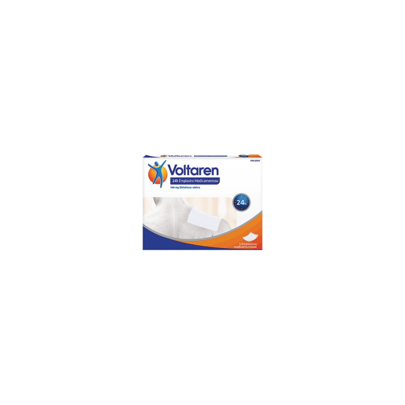 Voltaren 24H 140mg 5 Emplastros | Pharmacaring