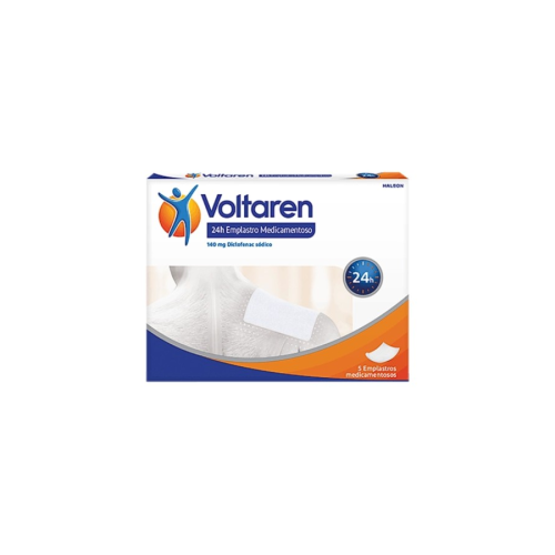Voltaren 24H 140mg 5 Emplastros | Pharmacaring