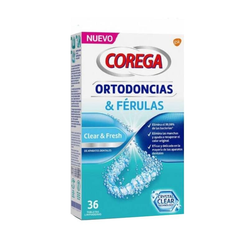 Corega Ortodont Pastilhas 36un | Pharmacaring