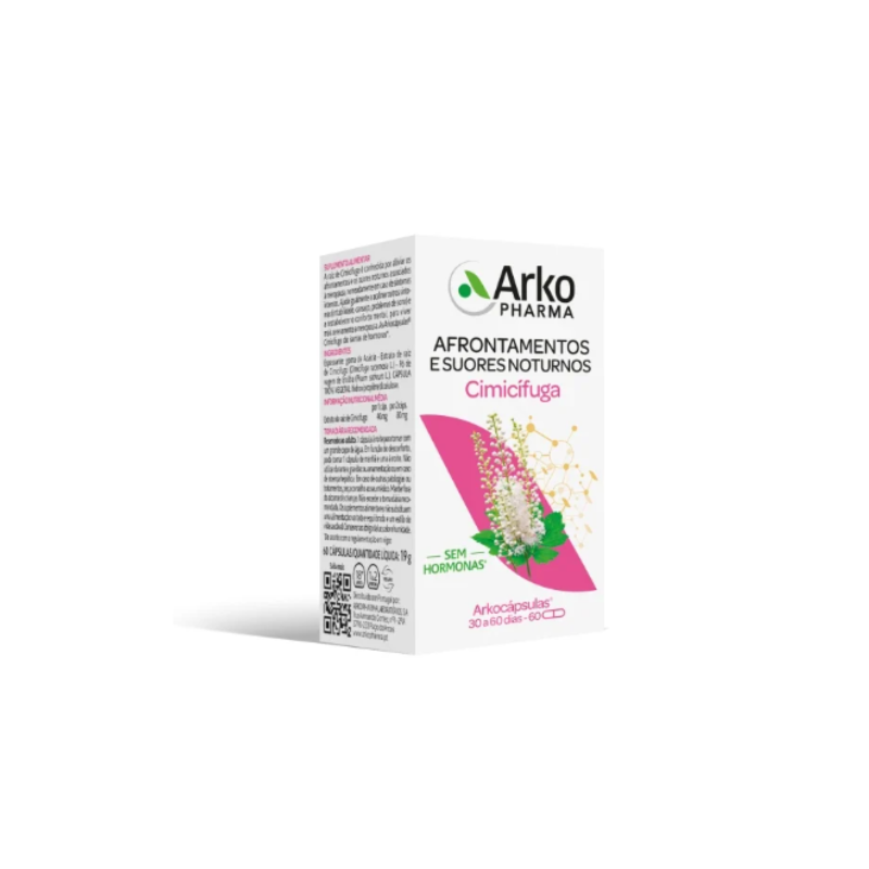 Arkocápsulas Cimicífuga X60 – Suplemento Natural para Menopausa | Arkopharma Arkocápsulas Cimicífuga X60 – Suplemento Natural para Menopausa | Arkopharma