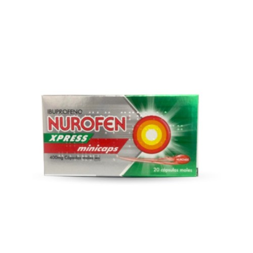 Nurofen Xpress Minicaps 400 mg | Alívio Rápido da Dor