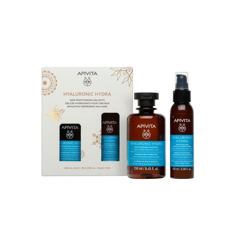 Apivita Hyaluronic Hydration | Champô + Leave-In