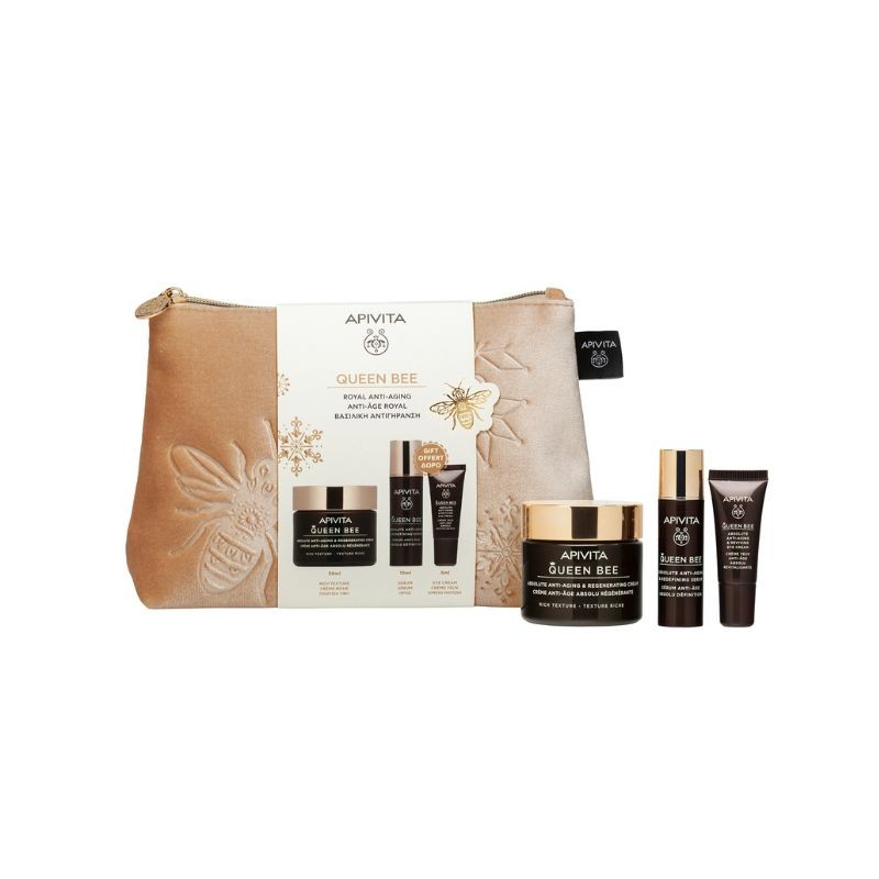 Apivita Queen Bee | Creme + Sérum + Creme de Olhos Anti-idade