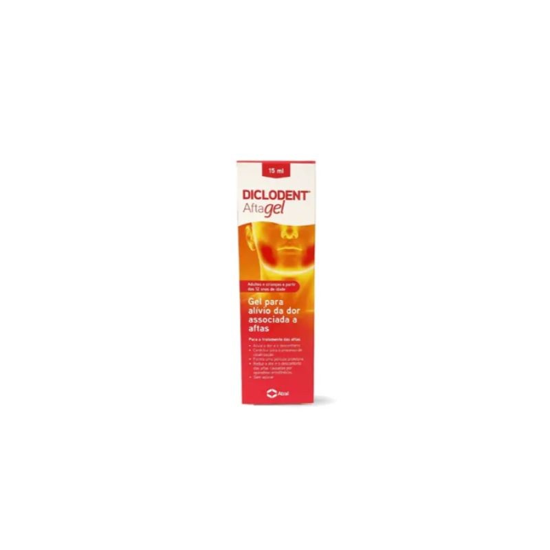 Diclodent AftaGel 15ml | Alívio de Aftas e Lesões Orais