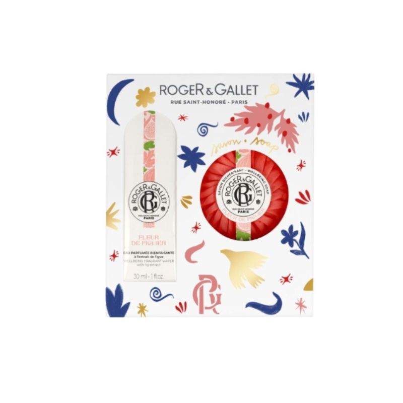 Roger & Gallet Figuier Coffret Natal 2024 | Perfume & Sabonete