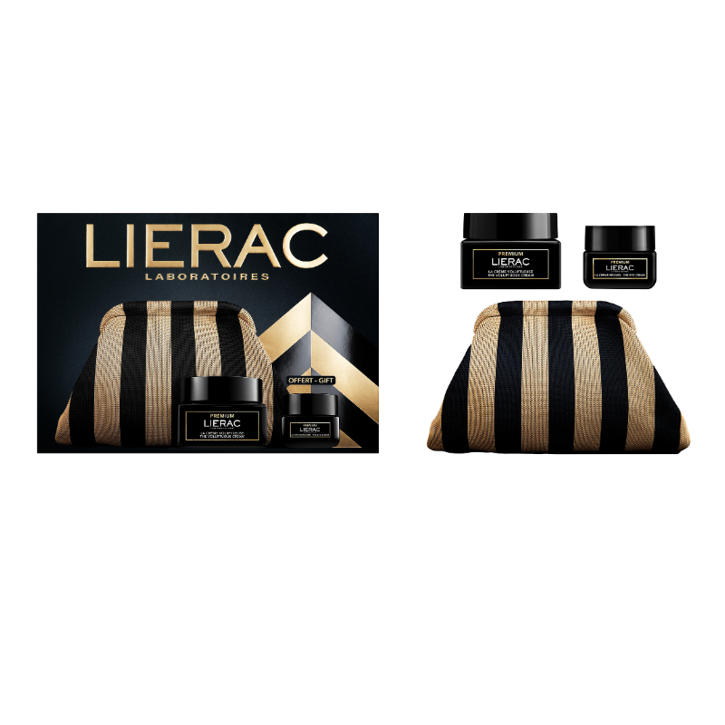 Lierac Premium Creme Voluptuoso Anti-idade Absolute 50ml + Creme de Olhos 20ml Coffret Natal 2025 Coffret